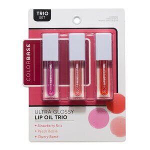 COLOR BASE multi Glossy Lip Oil Trio